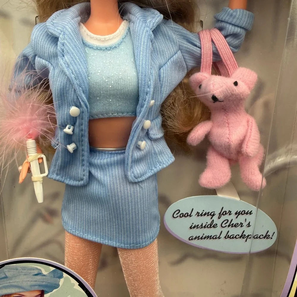 Mattel Clueless Cher Doll 1996 Vintage NIB Blue Corduroy‎ Outfit 17036 NRFB